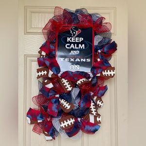 Houston Texans Wreath custom made